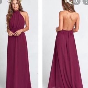 Show Me Your MuMu Collette Collar Dress Sz Small